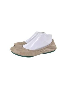 Tieks Gavrieli Womens Leather Ballet Flat US 8 Taupe Beige Slip-On Shoes